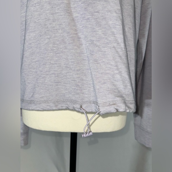 Thread & Supply • Lavender “That Cozy Life” Cinch Waist Top Women’s Size Small - Picture 3 of 8